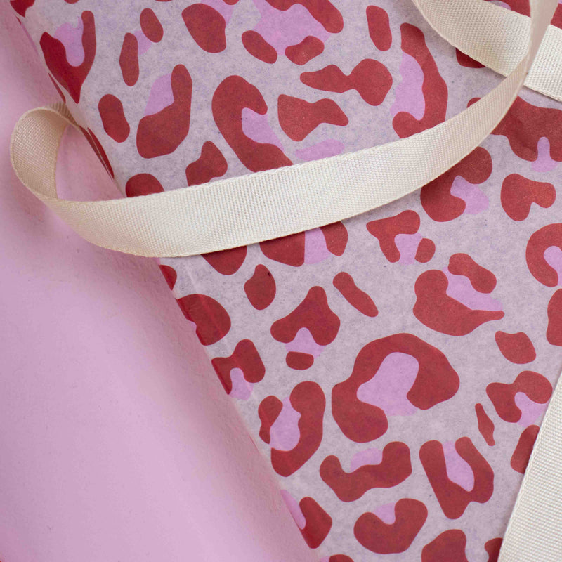 Seidenpapier 50x70cm Leopard Pink