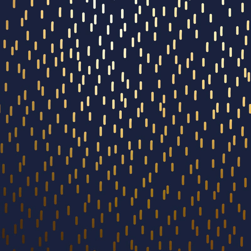 Geschenkpapier Midnight Drizzle 50cm x 100mtr