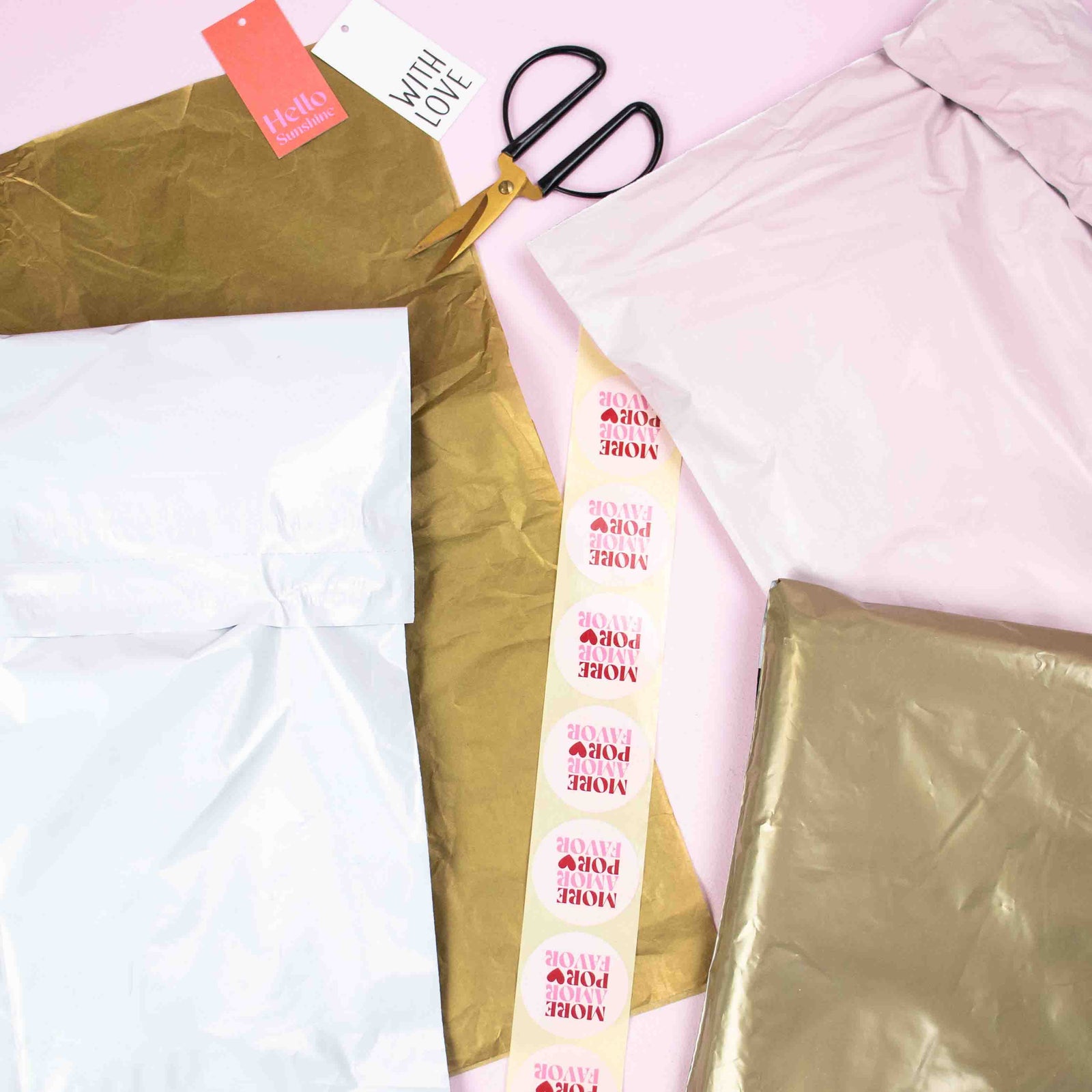 100 x Günstige Versandtaschen XL
