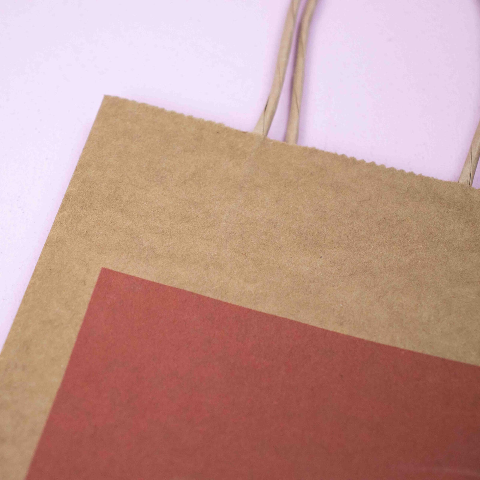 Papiertüten Extra Klein Braun Druck