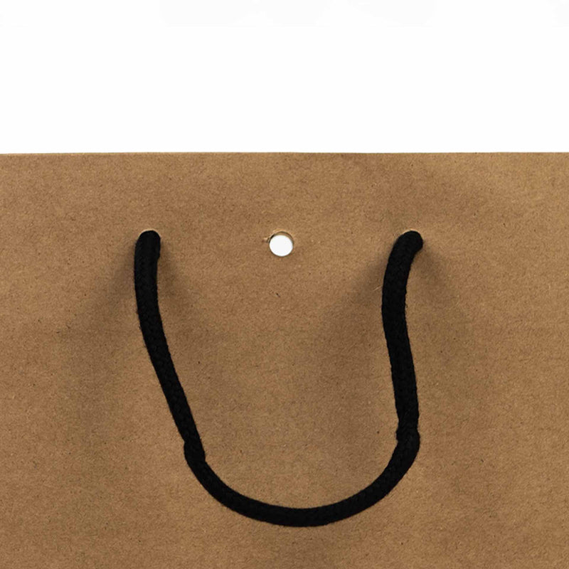10x Geschenktüten Braun A5