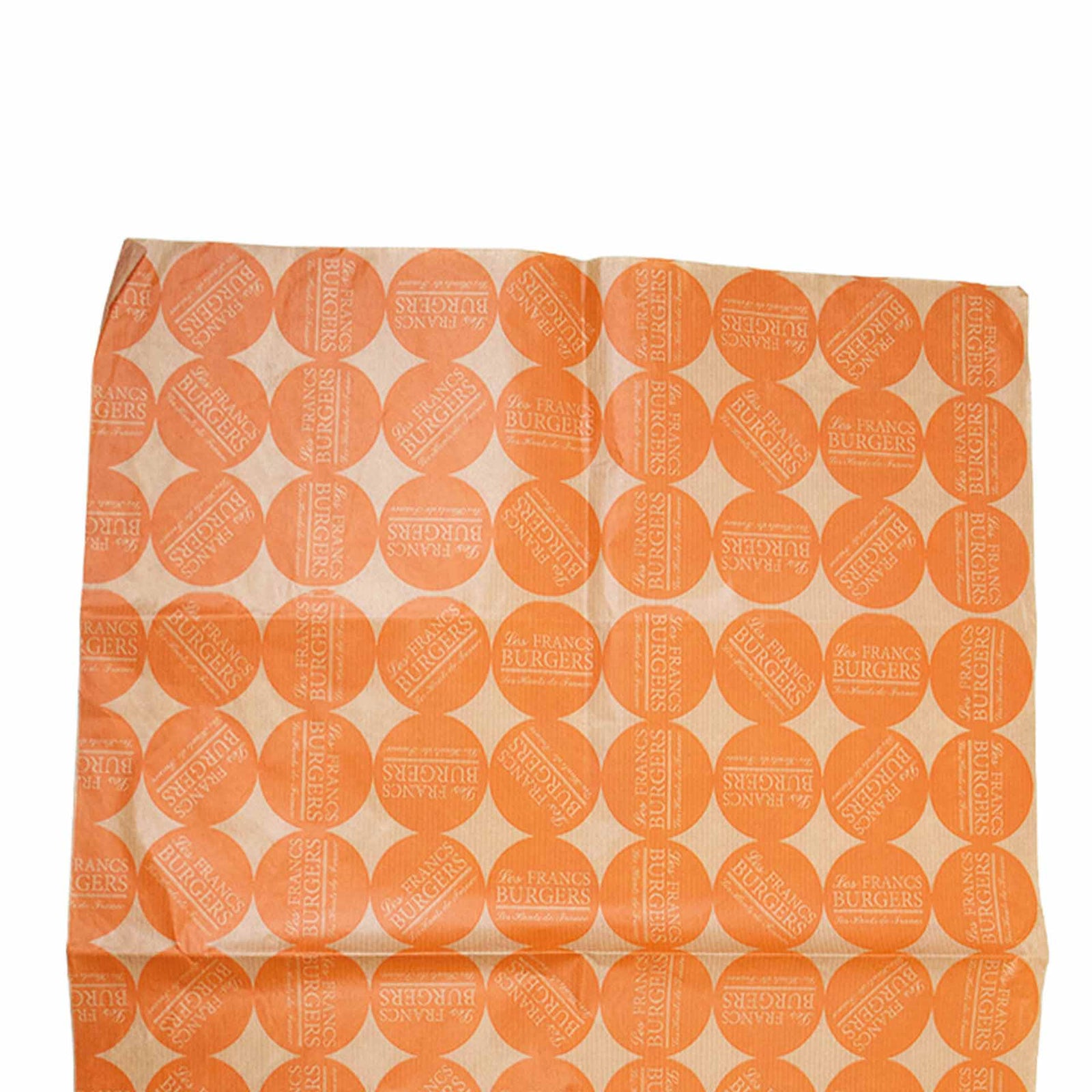 Fettabweisendes Papier Braun bedrucken 20x25cm 1-farbig