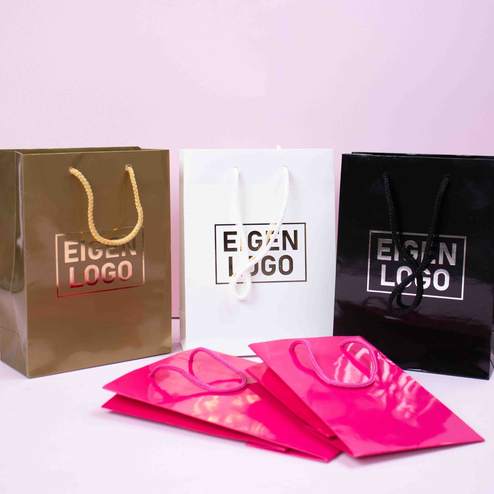 10x Geschenktüten Weiß A3