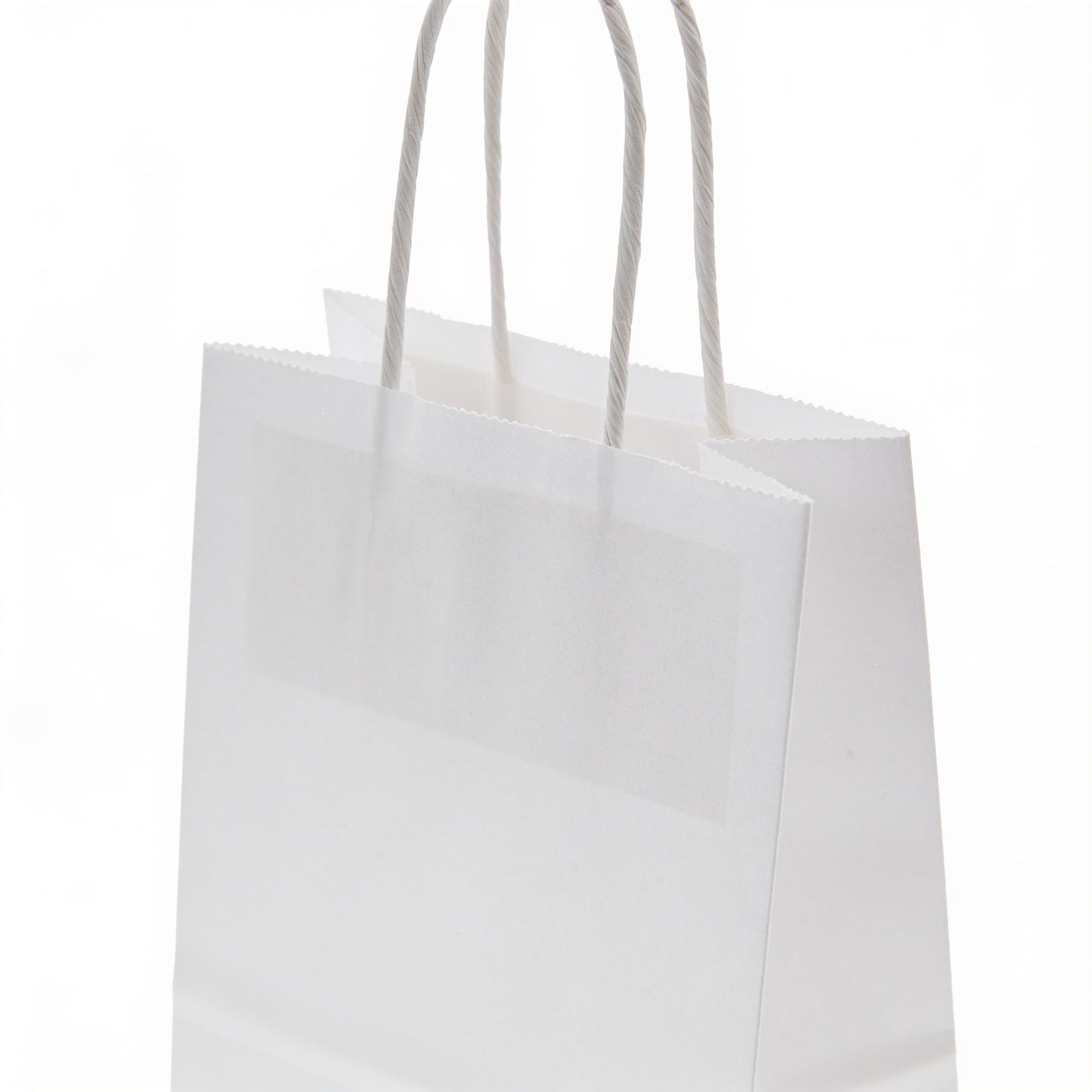 50x Papiertüten Weiß Extraklein