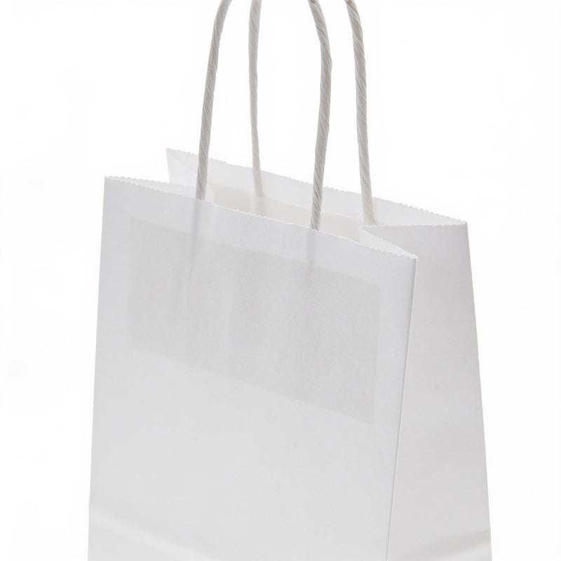 50x Papiertüten Weiß Extraklein