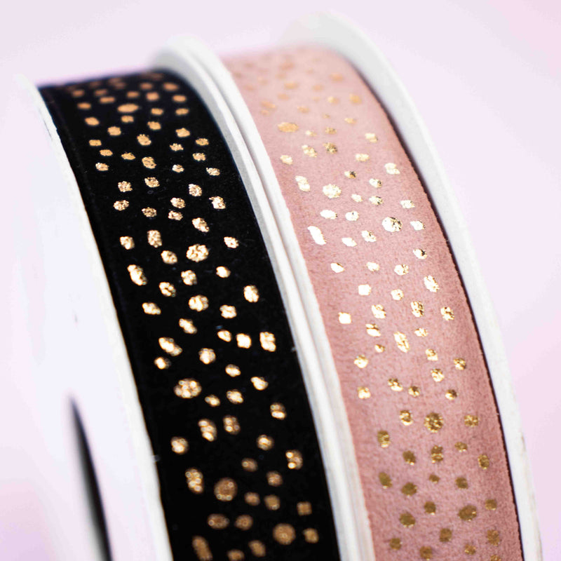 Geschenkband Dotty Rosa 15mm x 5m
