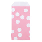 200x Papiertüten Dots Rosa 7x13cm