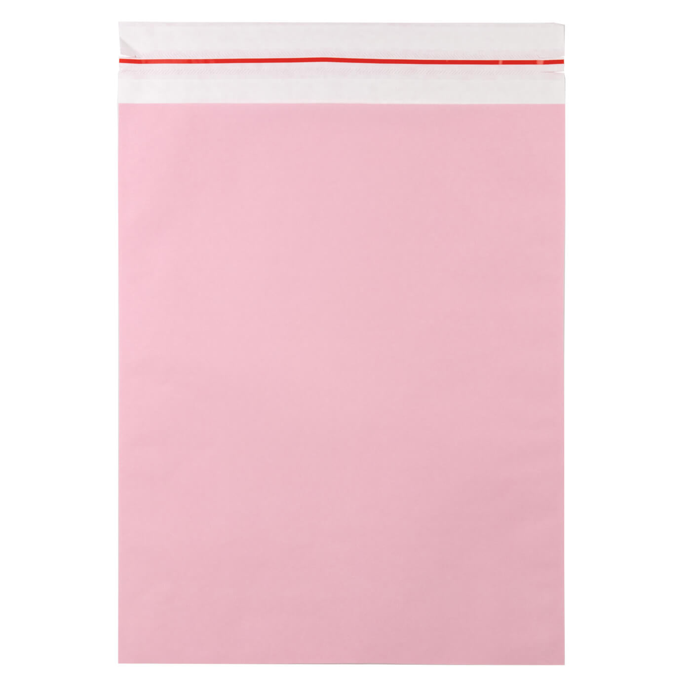 50x Papier Versandtasche Rosa Large