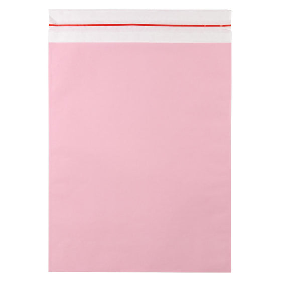 50x Papier Versandtasche Rosa Large
