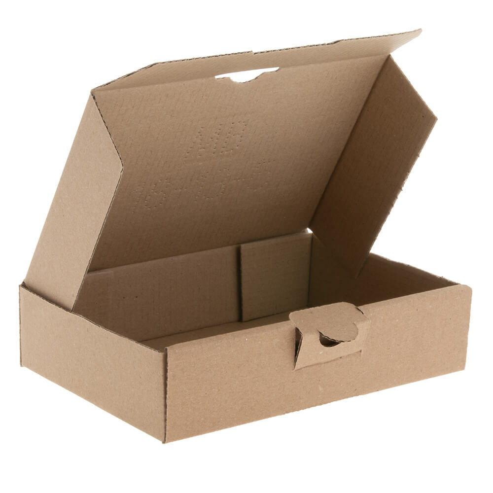 Maxibriefkartons Druck Braun 172x121x41mm