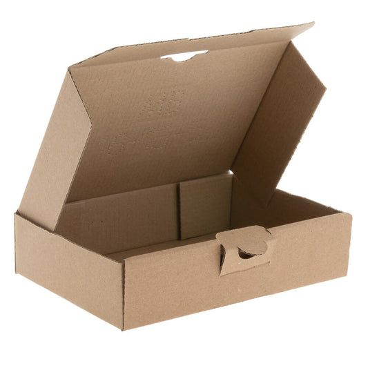 Maxibriefkartons Druck Braun 172x121x41mm