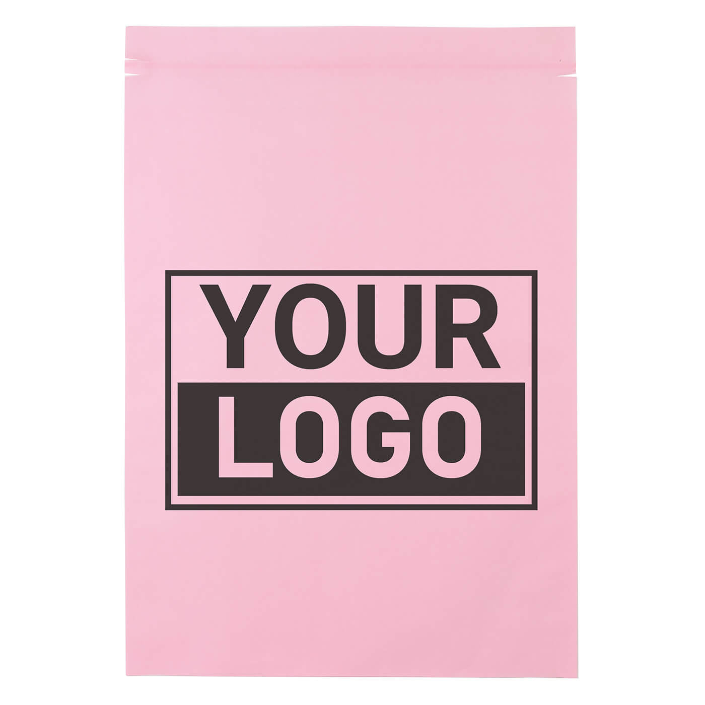 Papierversandtaschen Rosa bedrucken L