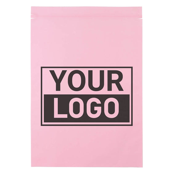 Papierversandtaschen Rosa bedrucken L