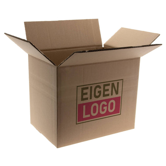 Schachteln Druck Braun Doppelt gewellt 450x350x260mm