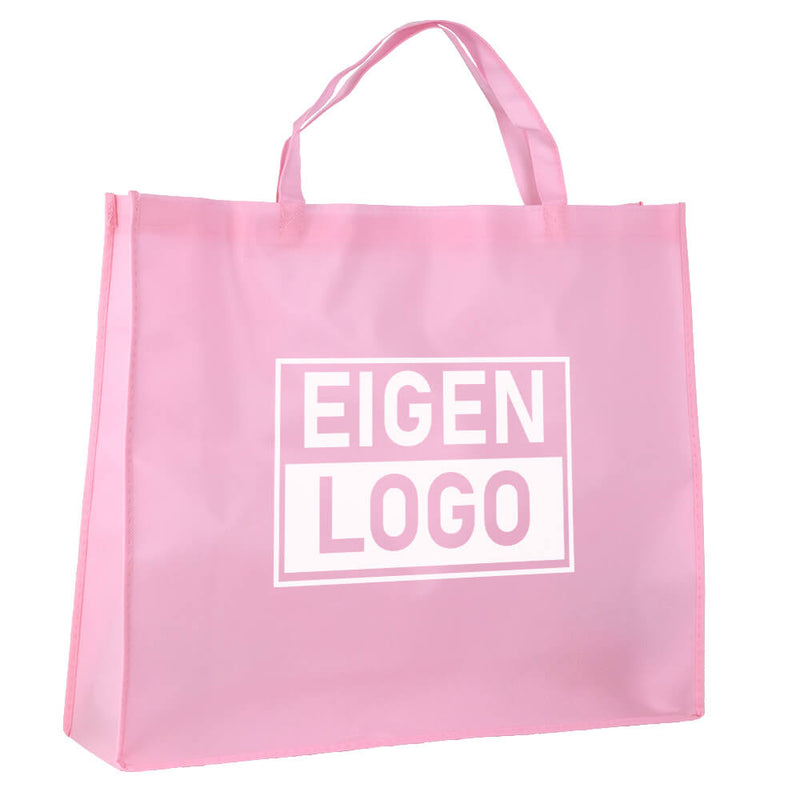 Shopper bedrucken lassen Pink Lavender Non Woven 54x14x45cm