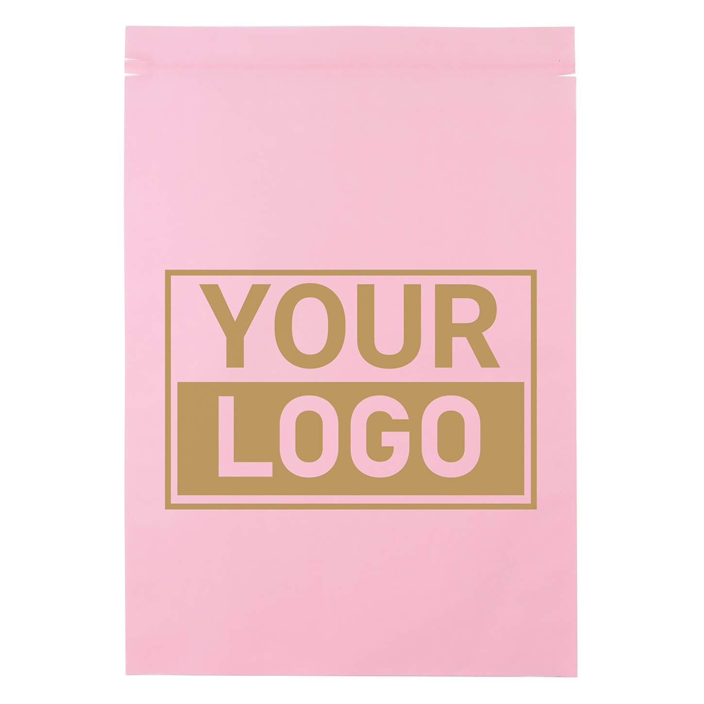 Papierversandtaschen Rosa bedrucken L