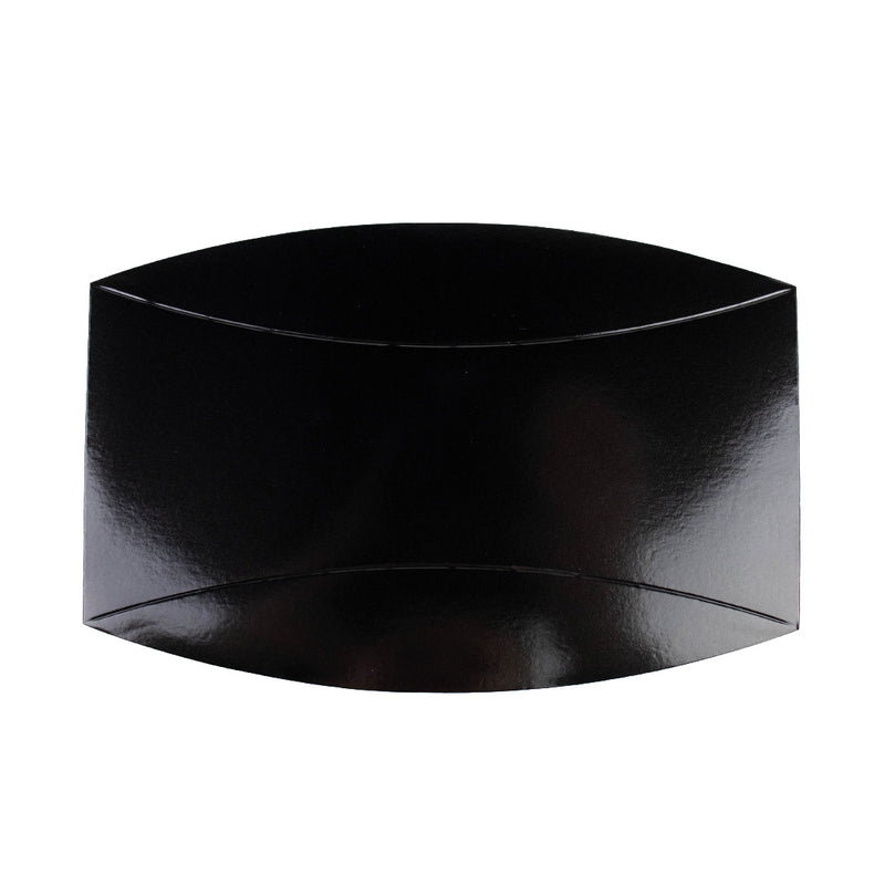 25x Kissenverpackung schwarz 110x230x40mm