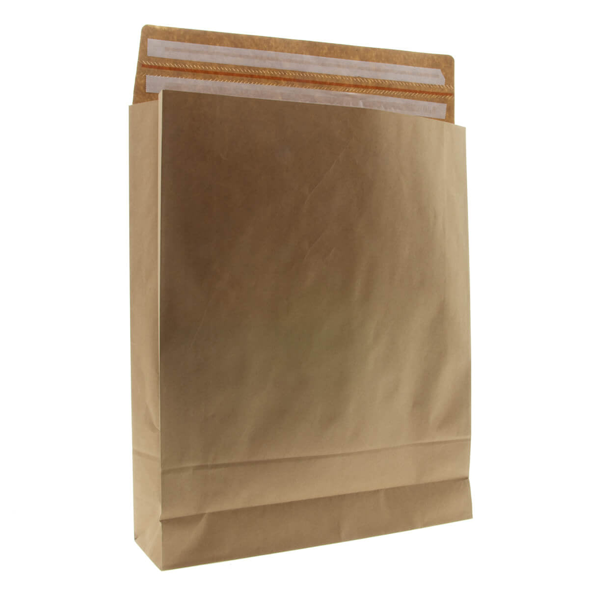 Papierversandtasche Druck XL + Seitenfalte/Boden