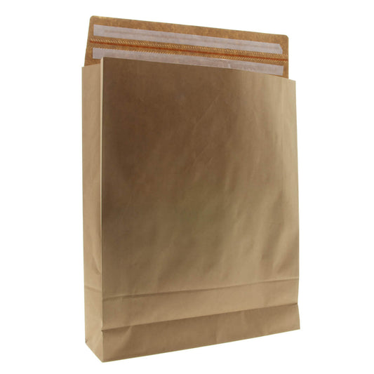 Papierversandtasche Druck XL + Seitenfalte/Boden
