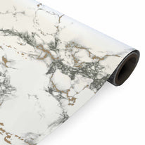Geschenkpapier Marmor Weiß 30cm x 200mtr
