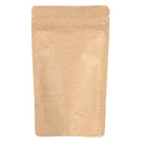 100x Standbodenbeutel Braun 11x18,5cm
