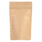 100x Standbodenbeutel Braun 11x18,5cm