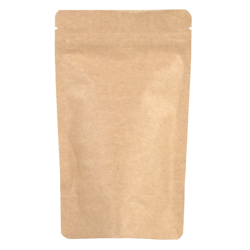 100x Standbodenbeutel Braun 11x18,5cm