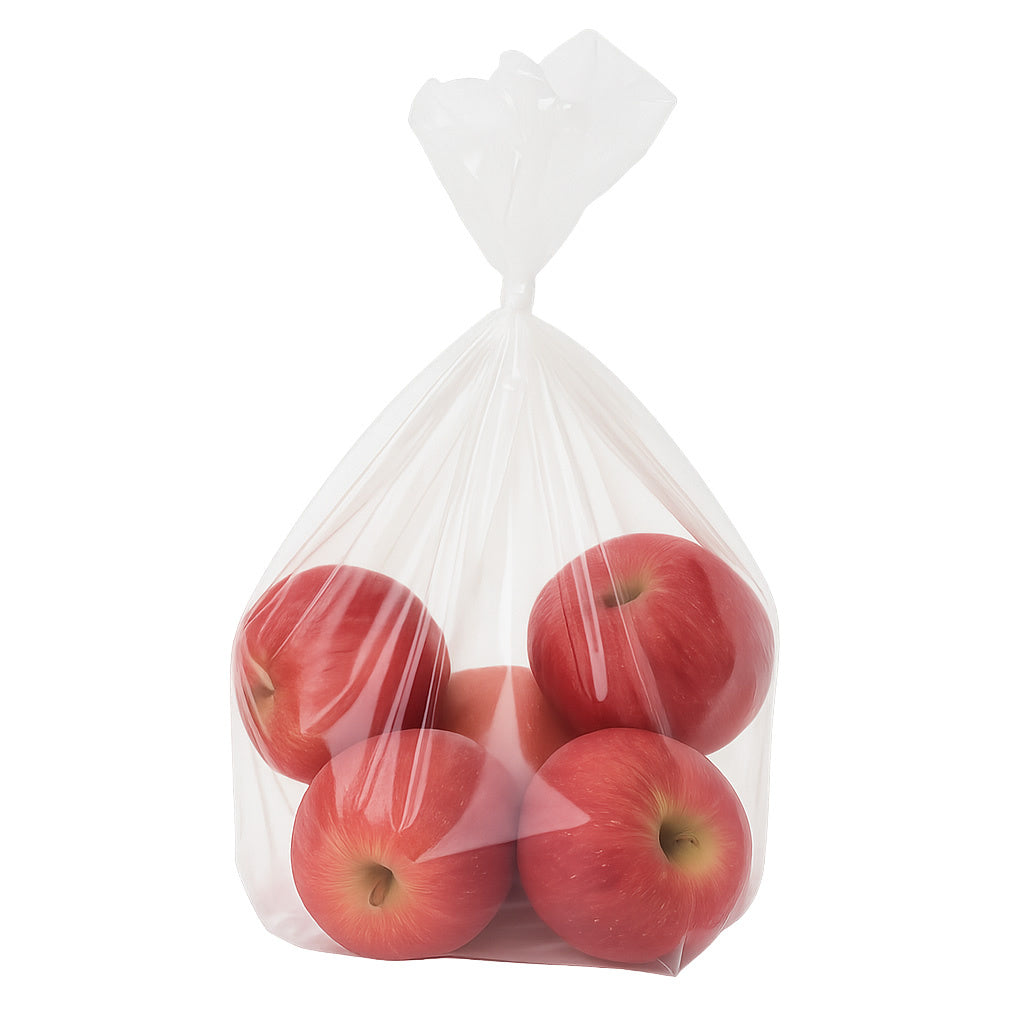 1000x Plastiktüten LDPE 14x32+4cm 20my