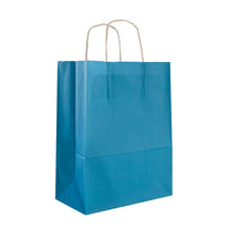50x Papiertüten blau (türkis) in verschiedenen Formaten