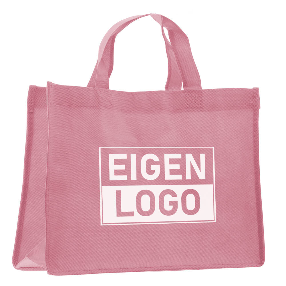 Shopper Druck Rosa Non woven 32x12x25cm - Expresss