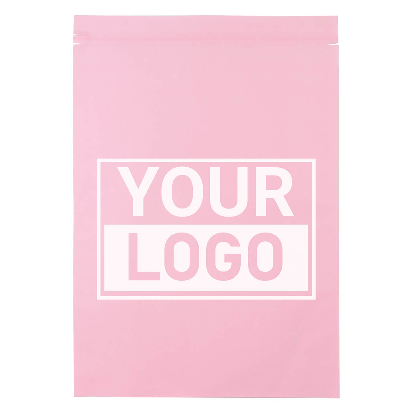 Papierversandtaschen Rosa bedrucken L