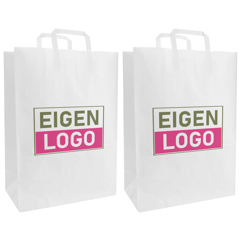 Budget-Papiertasche 32x13x41cm (A3)- Logo-Druck