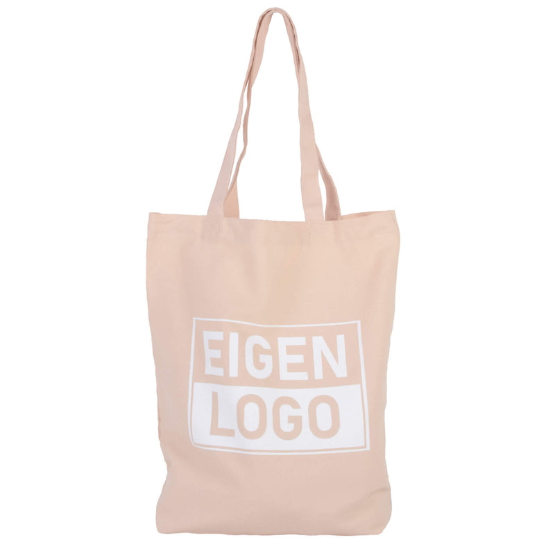 Baumwolltasche Druck 38x42+10cm Rosa - Express