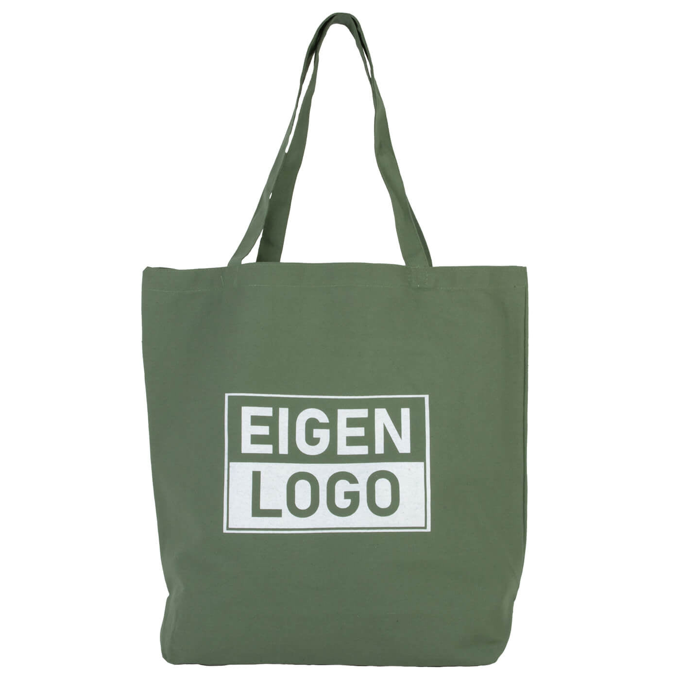 Baumwolltasche Druck 54x48+14cm Grün - Express