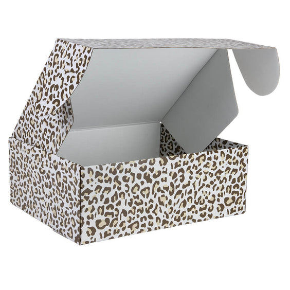 25x Postkartons Leopard 380x300x140mm