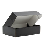 25x Postkartons  Schwarz 610x329x135mm