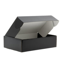 25x Postkartons  Schwarz 610x329x135mm