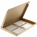 50x Maxibriefkarton Braun A4+
