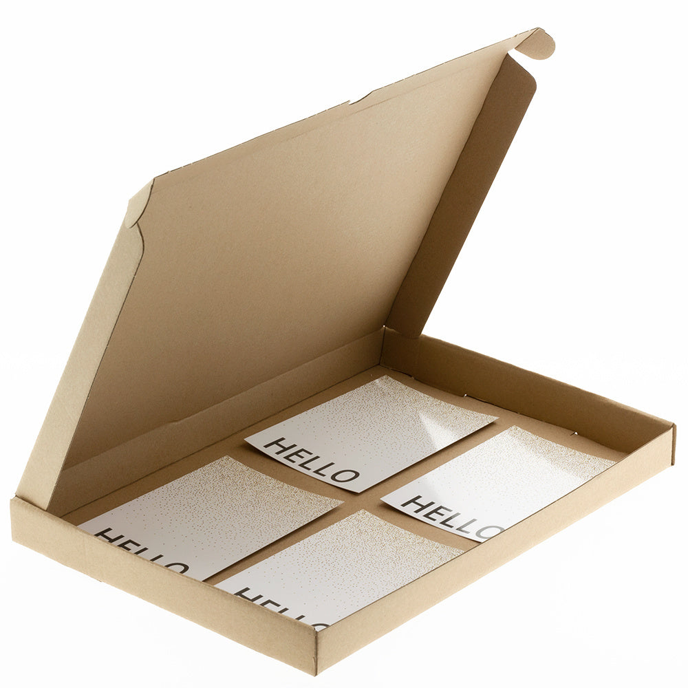 50x Maxibriefkarton Braun A4+
