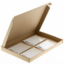 50x Maxibriefkarton Braun A4+