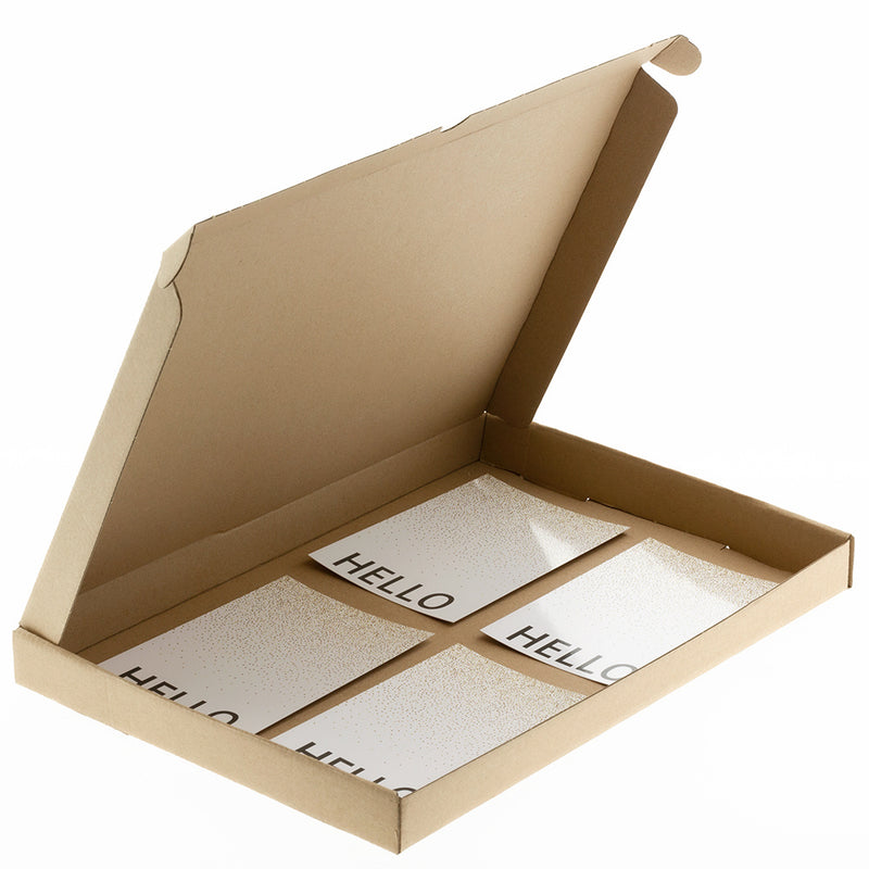 50x Maxibriefkarton Braun A4+