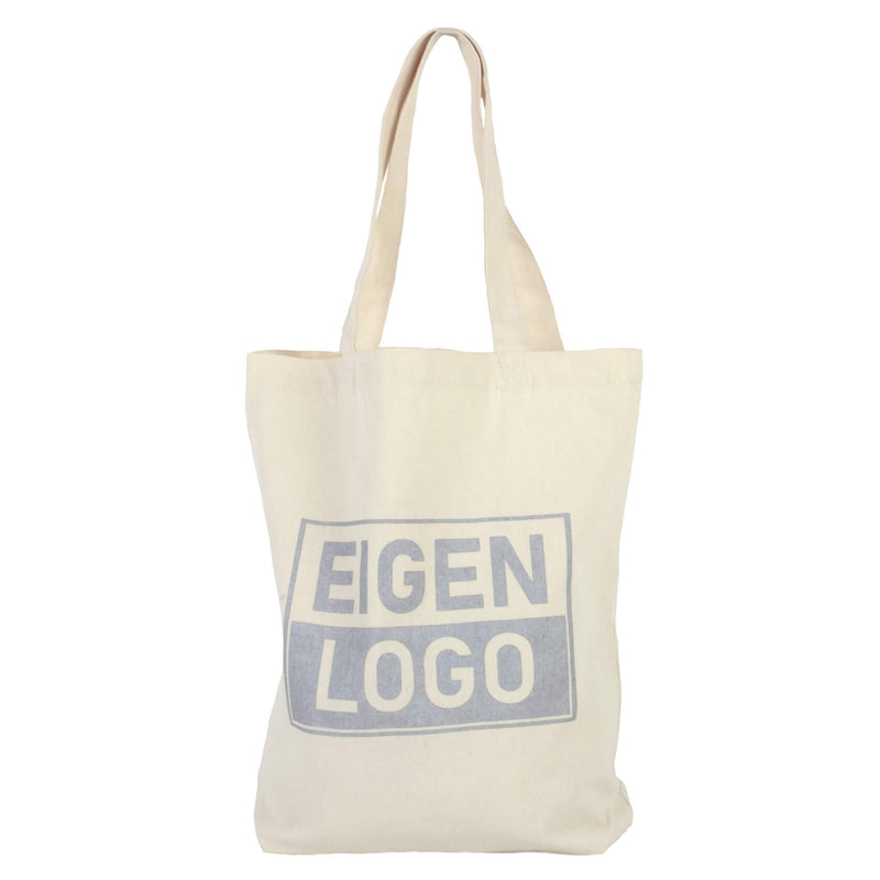 Baumwolltasche Druck 38x42+10cm Ecru - Express
