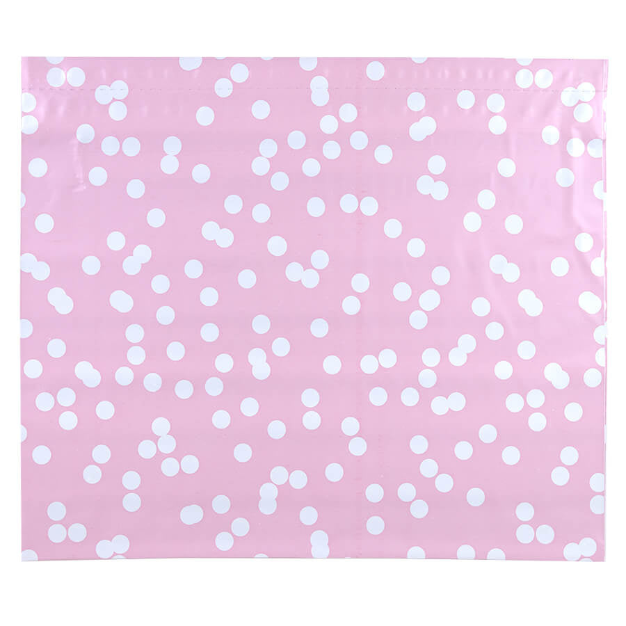 100x Versandtaschen Dots Rosa Large