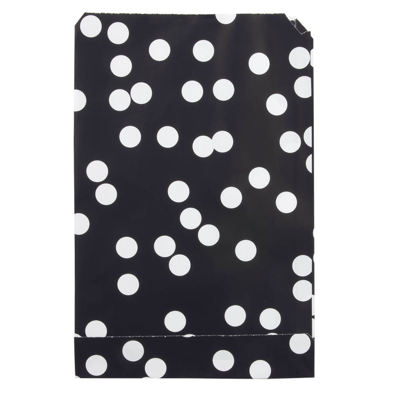 200x Papiertüten Dots 17x25cm