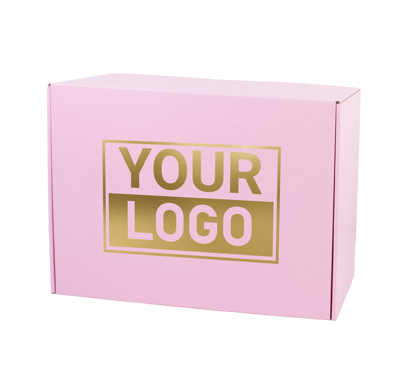 Postkartons bedrucken Pink Lavender 380x300x140mm