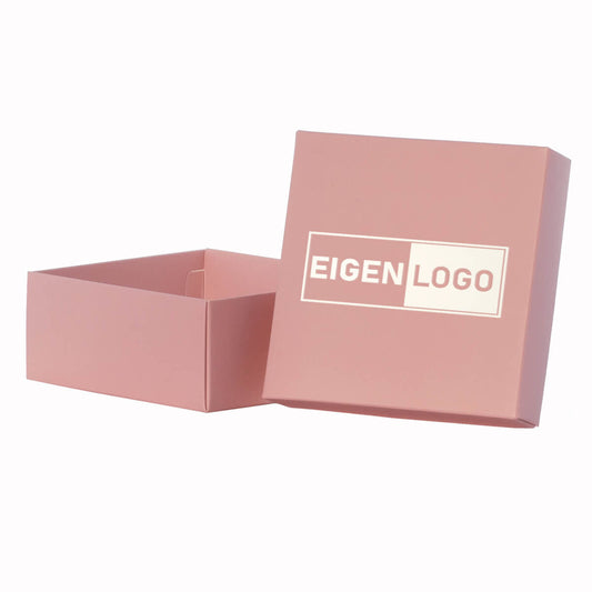 Geschenkkartons bedrucken Rosa 125x125x55mm