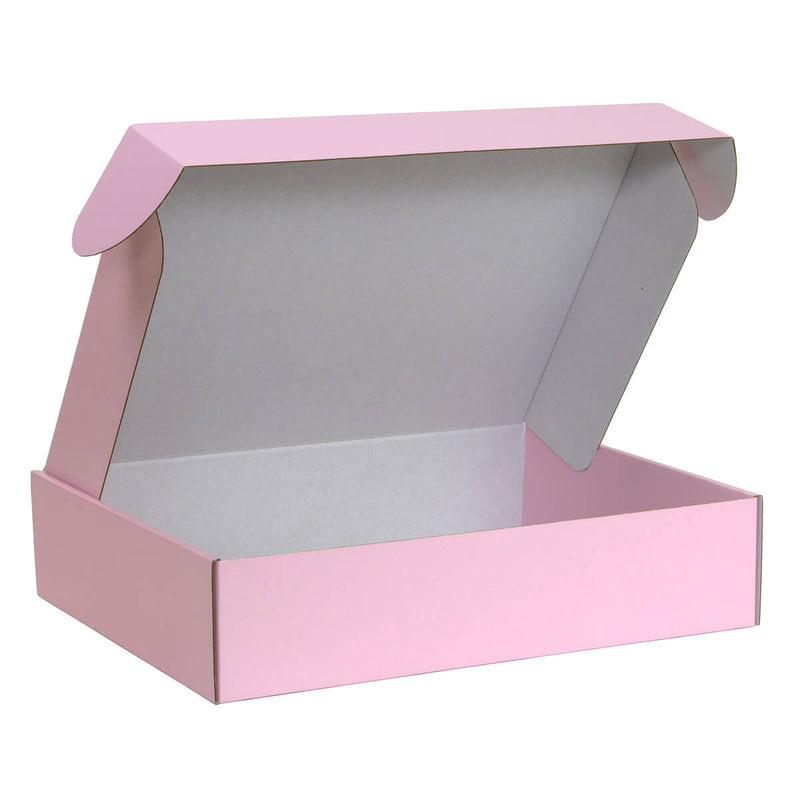 25x Postkartons Pink Lavender 350x280x80mm