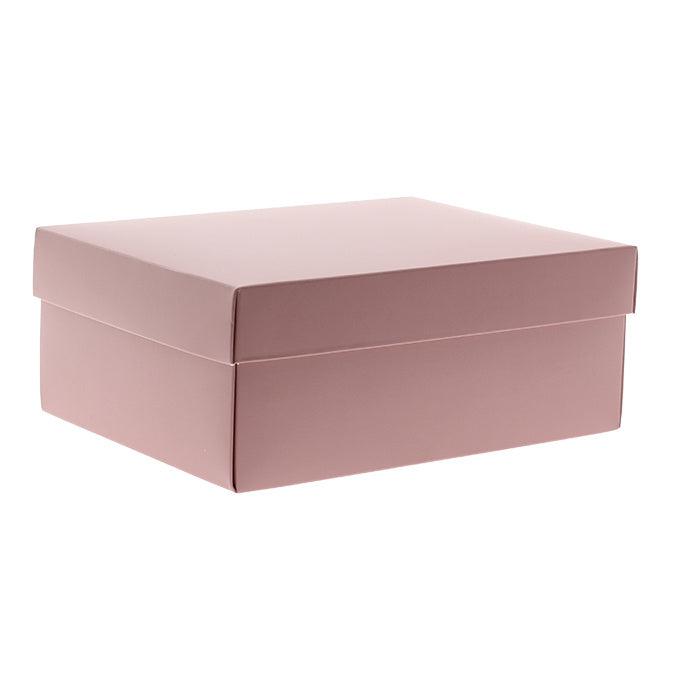 20x Geschenkkartons Mattrosa 200x150x80mm