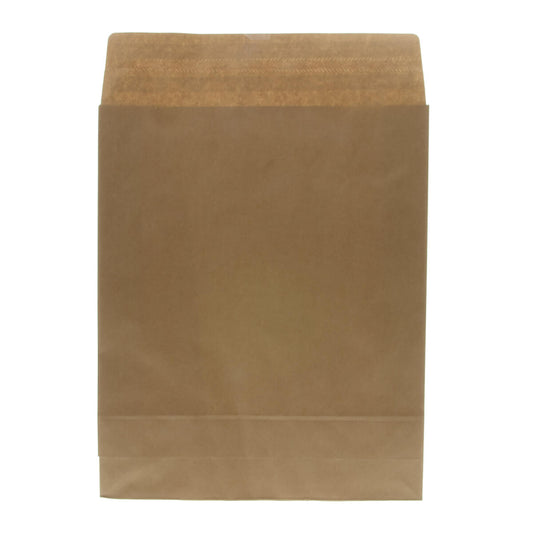 50x Papier-Versandtasche + Seitenfalte/Boden XL