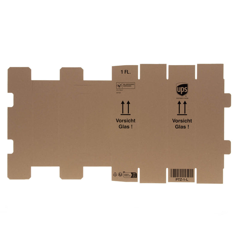 20 x Wein Versandkartons 1 Flasche